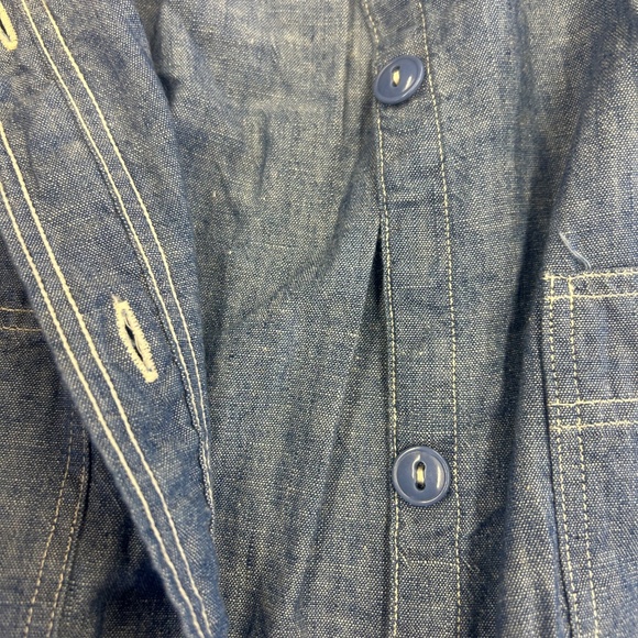 Orslow chambray shirt tunic size 1 - Picture 3 of 7